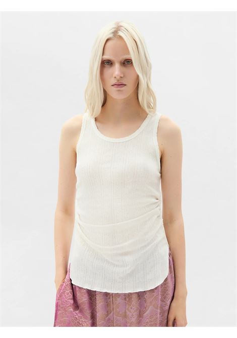 tank top mara donna bianco ANN DEMEULEMEESTER | B0011982 FA736002